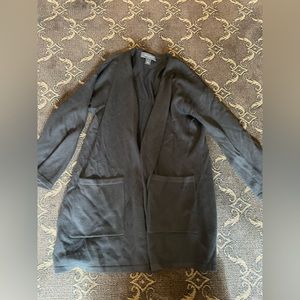 St John black 100% wool sweater